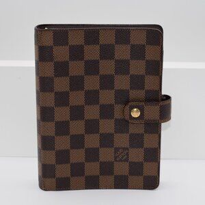 Louis Vuitton Damier Ebene Medium Agenda Cover